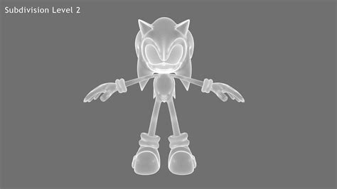 3D Sonic Animation Character Model - TurboSquid 1656728