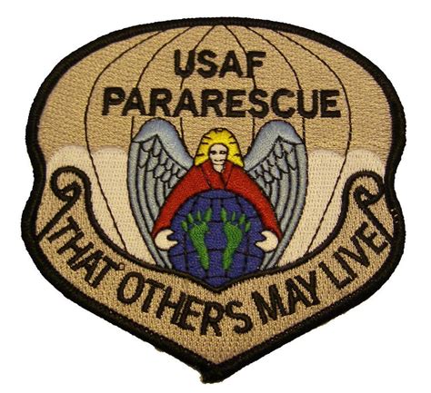 USAF AIR FORCE PARARESCUE PJ THAT OTHERS MAY LIVE PATCH AFSOC ACC SPEC ...