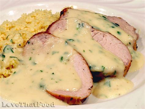 Pork Tenderloin with Creamy Apple Cider Sauce Recipe with Picture ...