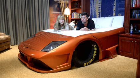 Lamborghini Murcielago bed | Car bed frame, Car beds for adults, Race car bed