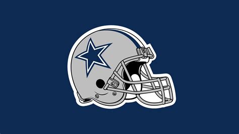 Dallas Cowboys Helmet In Blue Background HD Sports Wallpapers | HD ...