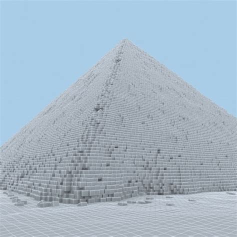 pyramid egypt giza 3d model