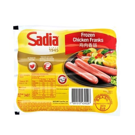 Sadia Frozen Chicken Franks 340G – Massy Stores Guyana