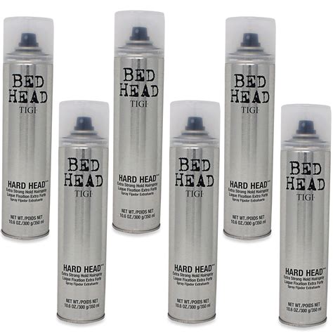 TIGI Bed Head Hard Head Hairspray 10.6 oz 6 Pack - LaLa Daisy