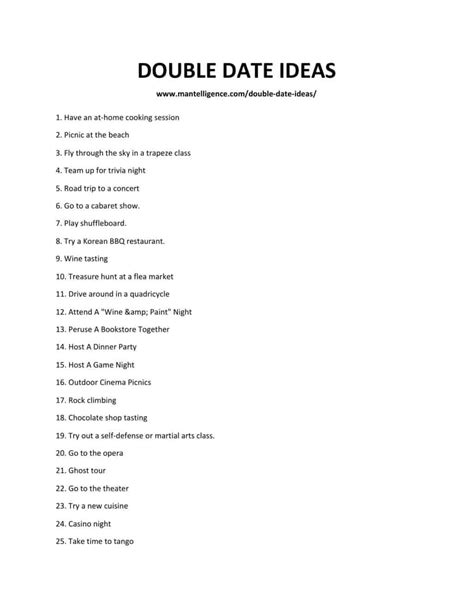 81+ Fun Double Date Ideas [2023]