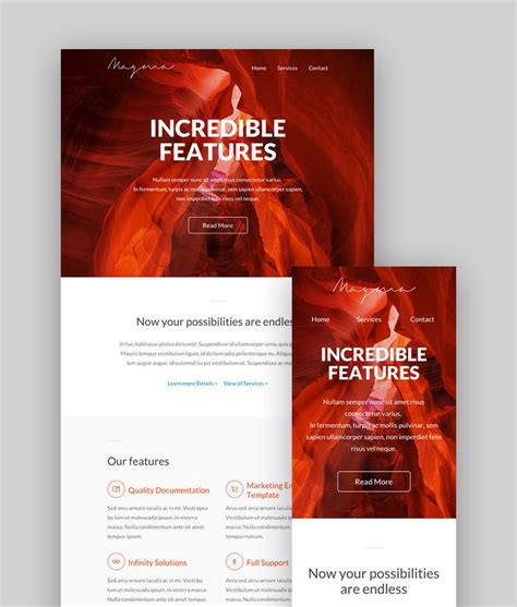 Best MailChimp Templates to Level-Up Your Business Email Newsletter - Magma - Email Template Ema ...