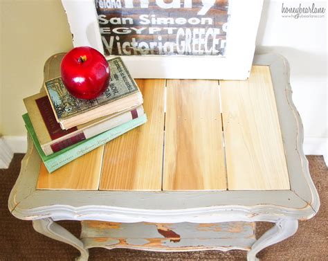 Replace a Glass Table Top with Wood Planks - HoneyBear Lane