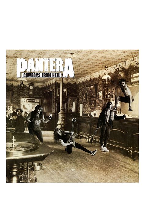 Pantera-Cowboys From Hell LP (Color) Vinyl | Newbury Comics