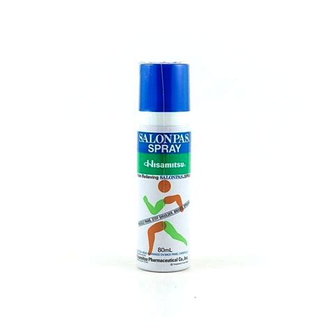 SALONPAS PAIN RELIEF SPRAY 80ml - Union Chemists Pharmacy