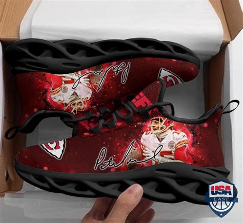 Patrick Mahomes Kansas City Chiefs Max Soul Running Shoes | Running ...