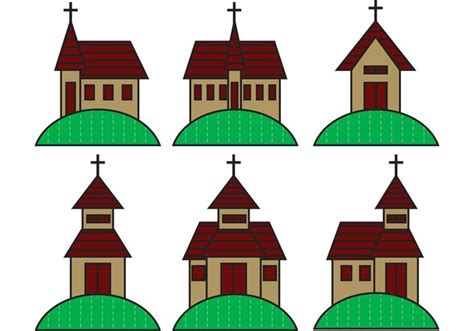 Country Church Vectors 89186 Vector Art at Vecteezy