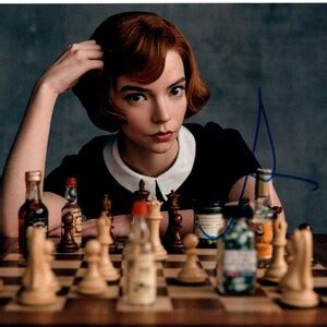 Anya Taylor-joy Signed 8x10 the Queen's Gambit Photo W/ Hologram Coa - Etsy