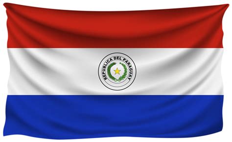 Paraguay Wrinkled Flag | National flag, Flag, Paraguay