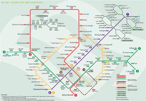 Bus Line Map - Singapore • mappery