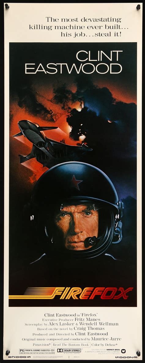 Firefox (1982) Original Insert Movie Poster - Original Film Art ...