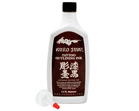 Kuro Sumi Outlining Ink - Kuro Sumi Ink - Tattoo Inks - Worldwide ...