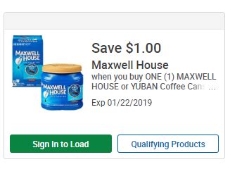 Maxwell House Coffee Coupons