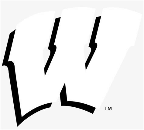 Wisconsin Badgers Logo Black And White - Wisconsin Badgers Logo Png ...