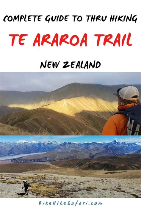 The Complete Te Araroa Trail Blog - BikeHikeSafari