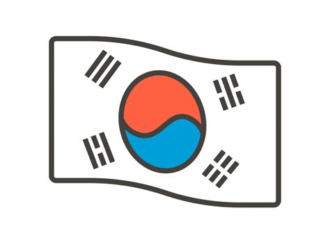 Korea Flag Free High-Quality Png