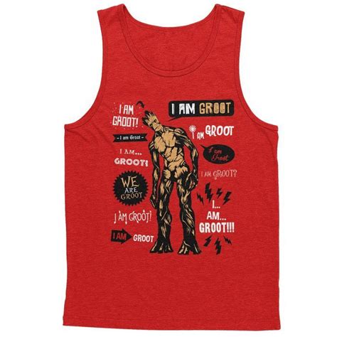 Groot Famous Quotes - Men's Tank Top – We Heart Geeks