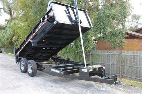 14 ft Dump Trailer - Cleveland Tent Company