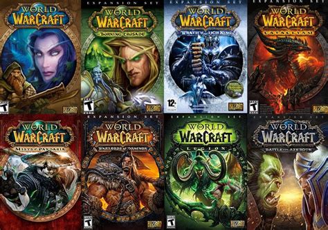 World of Warcraft Expansions List 2024 [WOW List in Order]