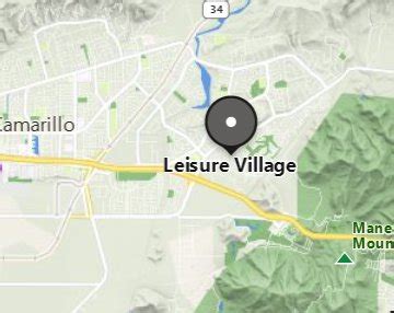 Leisure Village [Camarillo nbhd], California area map & More