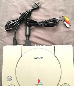 New PS1 AV Cable & AC Power Cord Bundle (Sony Playstation) | eBay