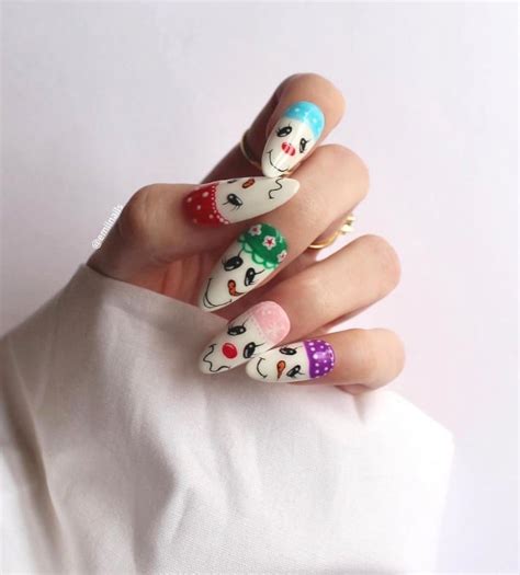 50 Adorable Snowman Nail Designs to Melt Your Heart - Get Festive this ...