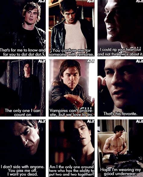 Funny Damon Quotes Vampire Diaries. QuotesGram