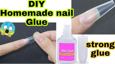 How to make nail glue at home | Homemade nail glue | 100% works really | DIY strong nail glue ...