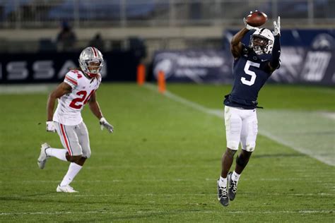 A photographic look at Penn State wide receiver Jahan Dotson