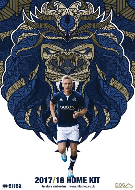 Millwall FC 17-18 Home, Away & Third Kits Released - Footy Headlines