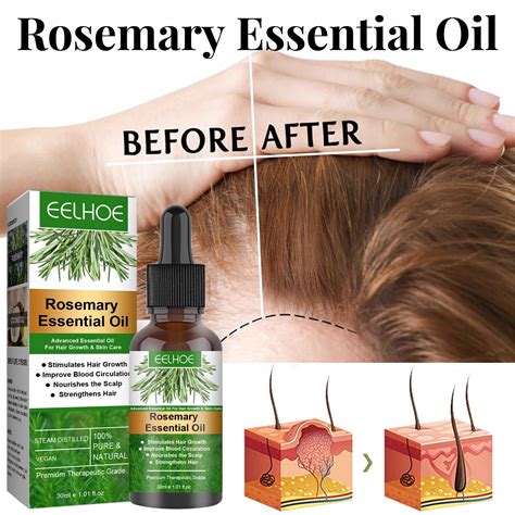 2 Pack Rosemary Oil for Hair Growth & Skin Care,Organic Rosemary Essential Oils, Natural ...