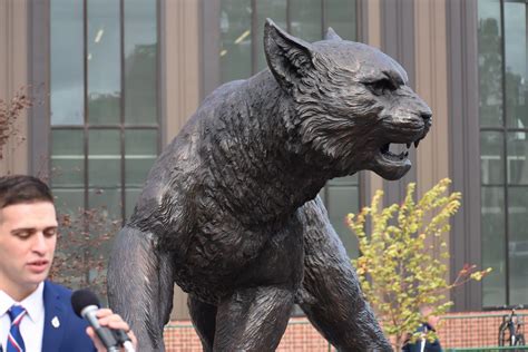 NMU Unveils Wildcat Statue; Honors ’75 Football | Radioresultsnetwork.com