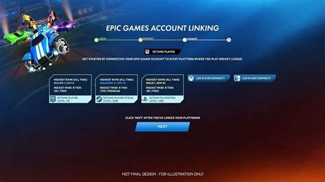 How to link your Rocket League and Epic Games accounts