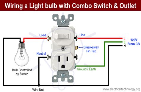 How to Wire Combo Switch & Outlet? Combo Device Wiring | Light switch ...