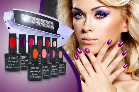 One-Step LED Gel Nail Kit & Lamp - National Deal - Wowcher