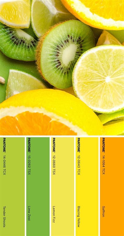 Pantone Color Palette pantone color palette fruit Healthy Color Palette, Food Colors Palette ...