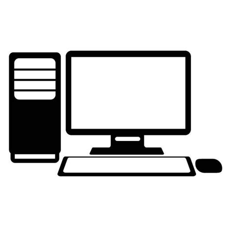 DESKTOP PERSONAL COMPUTER VECTOR.eps Free Vector Download | FreeImages