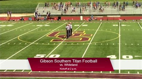 LIVE Gibson Southern High School Football | UPDATE: Find a new post for the 2nd half. 1st time ...