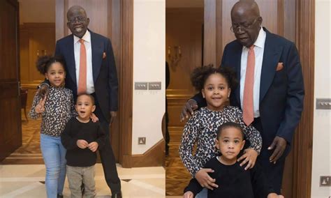 Tinubu's son, Seyi shares recent photos of father playing with ...