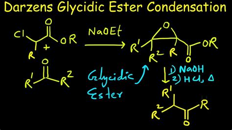 Darzens Glycidic Ester Condensation | Darzens Condensation | Darzens Reaction | Complete ...