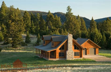 Montana Cabin Floor Plan by Real Log Homes