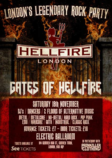 Hellfire - Gates of Hellfire - Electric Ballroom Camden - Iconic Music ...