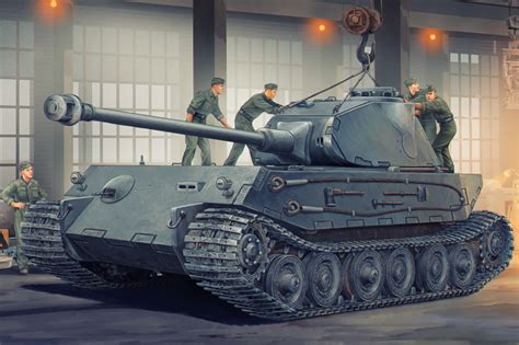Download Tank Military Tiger II HD Wallpaper