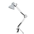 Tensor 37.4 in. White Swing Arm Desk Lamp with Metal Clamp-17347-008 ...