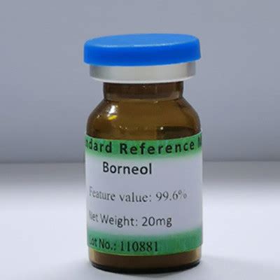 China borneol reference standard manufacturers, borneol reference standard suppliers, borneol ...