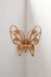 Butterfly Rattan Corner Wall Shelf | Urban Outfitters